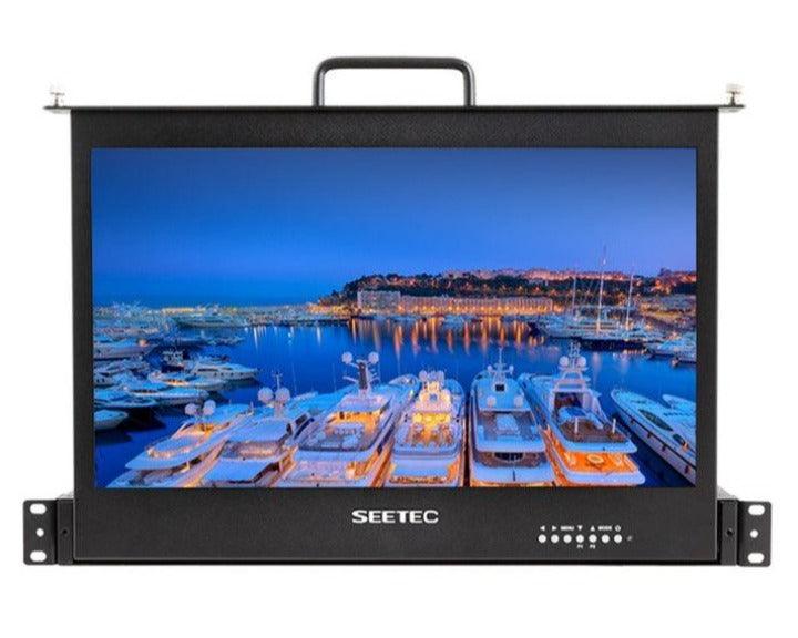 Seetec SC173-HSD-56 17.3 Inch 1RU Pull-Out Rack Mount Monitor