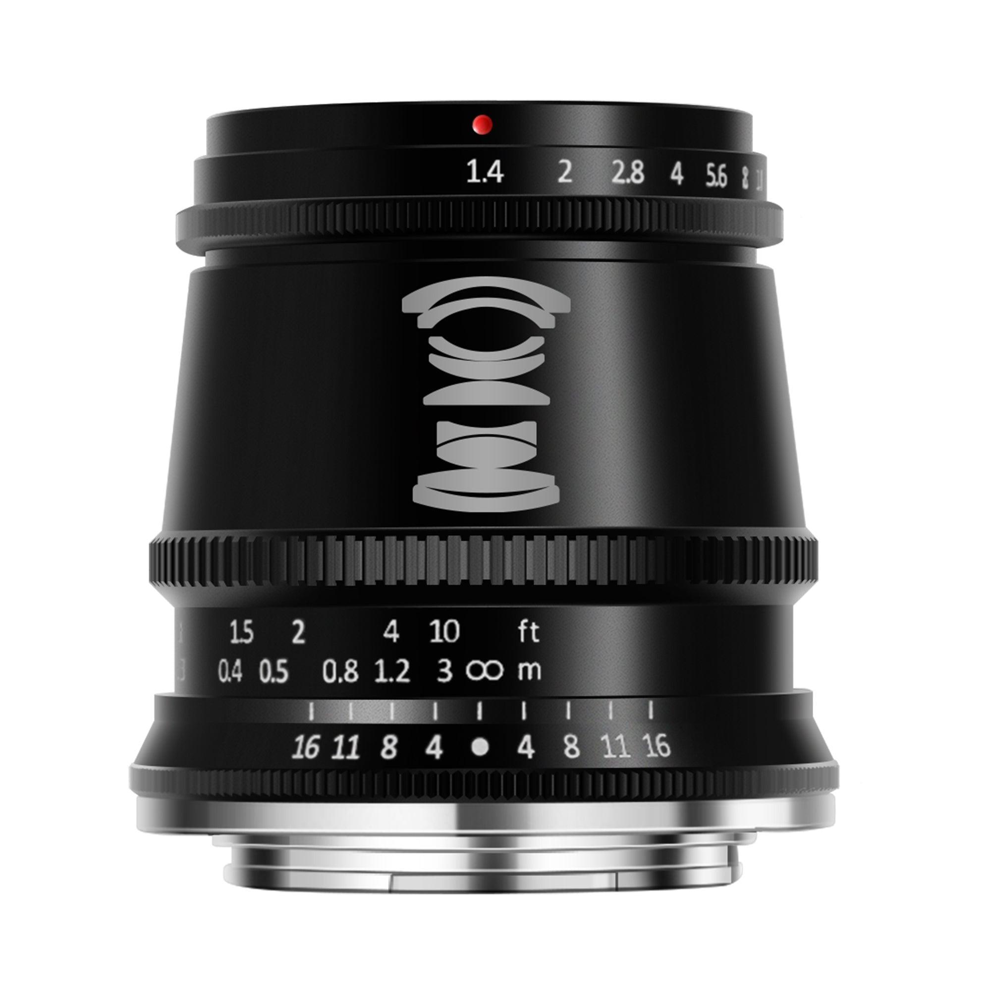 TTArtisan 17mm F1.4 Manual Focus APS-C Wide Angle Large Aperture Camera Lens