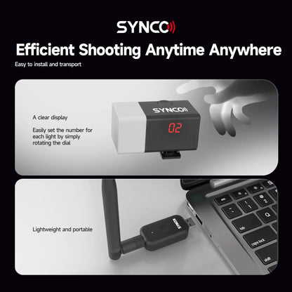 Synco CE3 4-Light Tally System