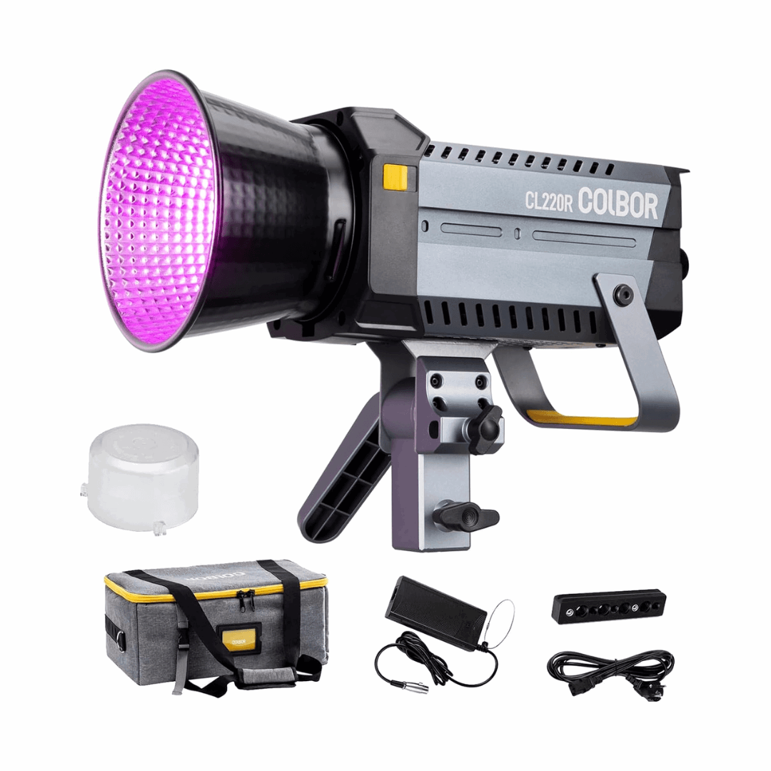 Colbor CL220R RGB Photography Lighting,220W COB Led Video Light - Vitopal