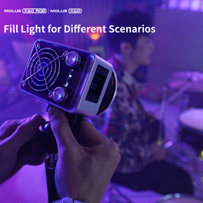 ZHIYUN Molus X60 60W Bi-Color LED Video Light