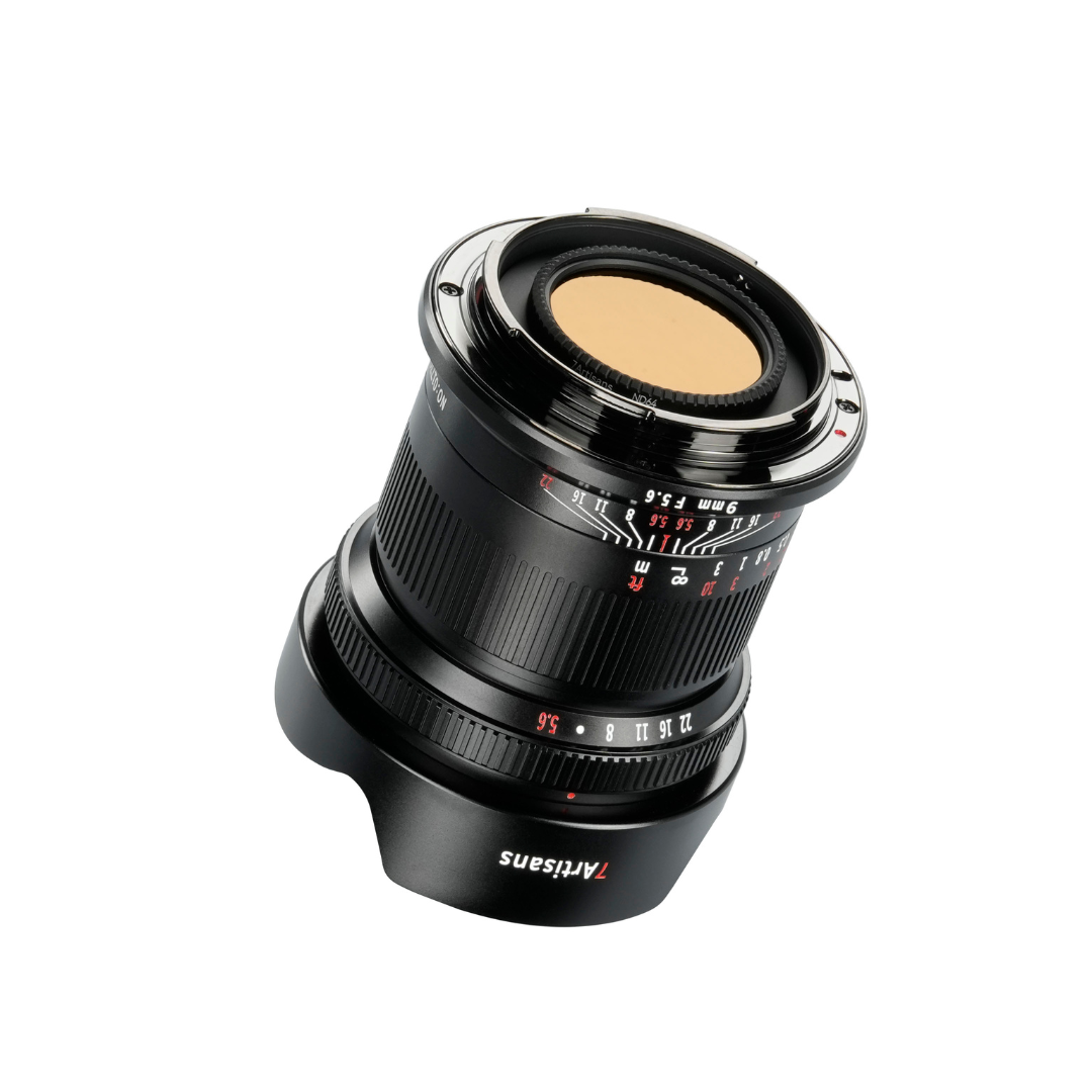 7artisans 9mm F5.6 Full-frame Wide-angle lens for E/L/R/Z（Rear ND Filter）