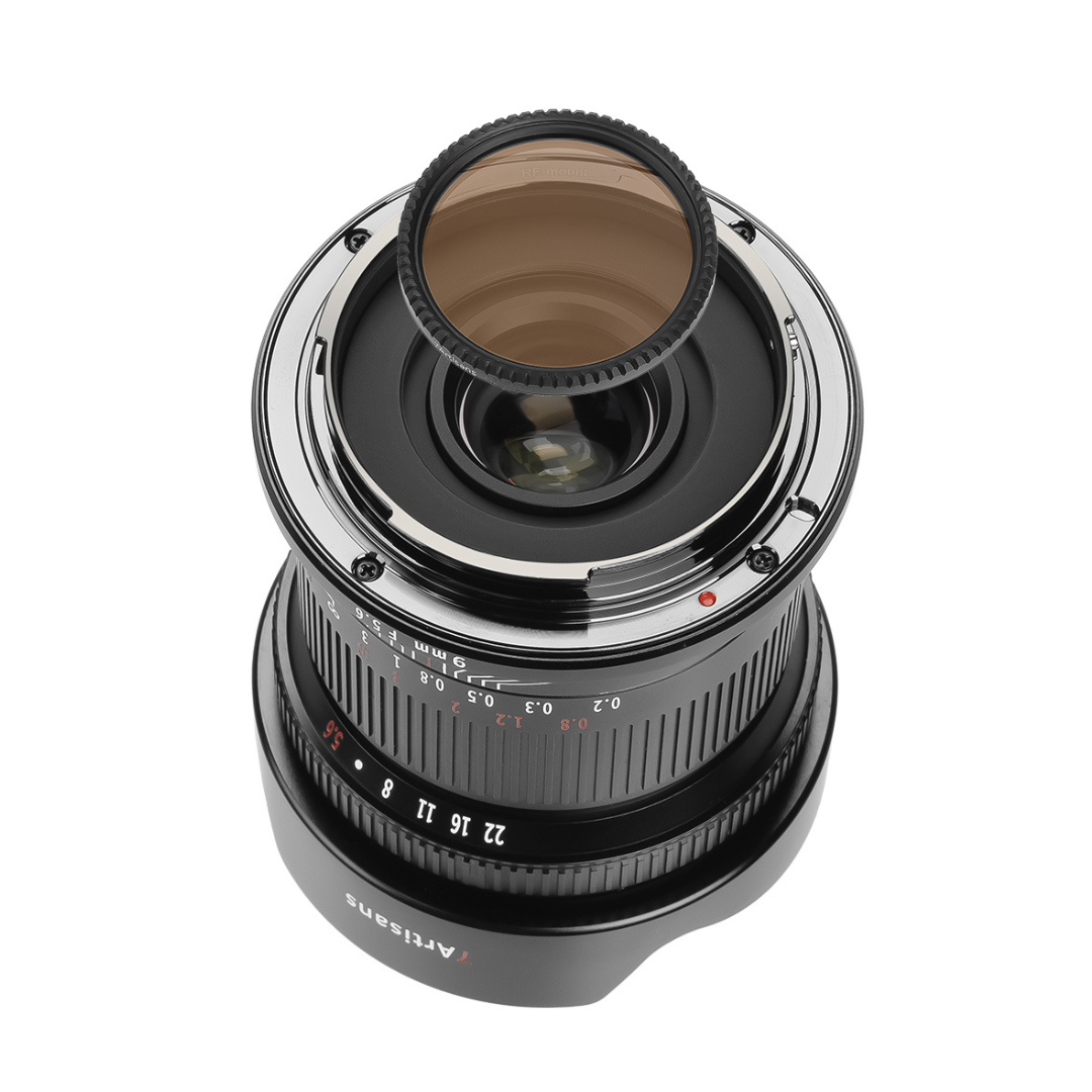 7artisans 9mm F5.6 Full-frame Wide-angle lens for E/L/R/Z（Rear ND Filter）