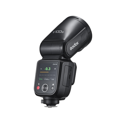 Godox V100 TTL Li-ion Round Head Camera Flash