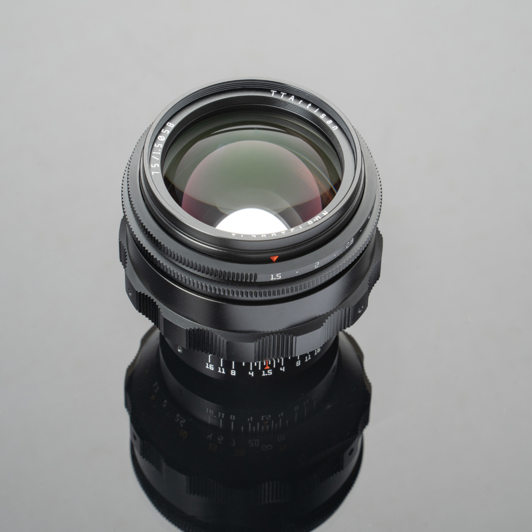 TTartisan 75mm F1.5 Swirly Bokeh Full Frame Large Aperture for M42 Mount