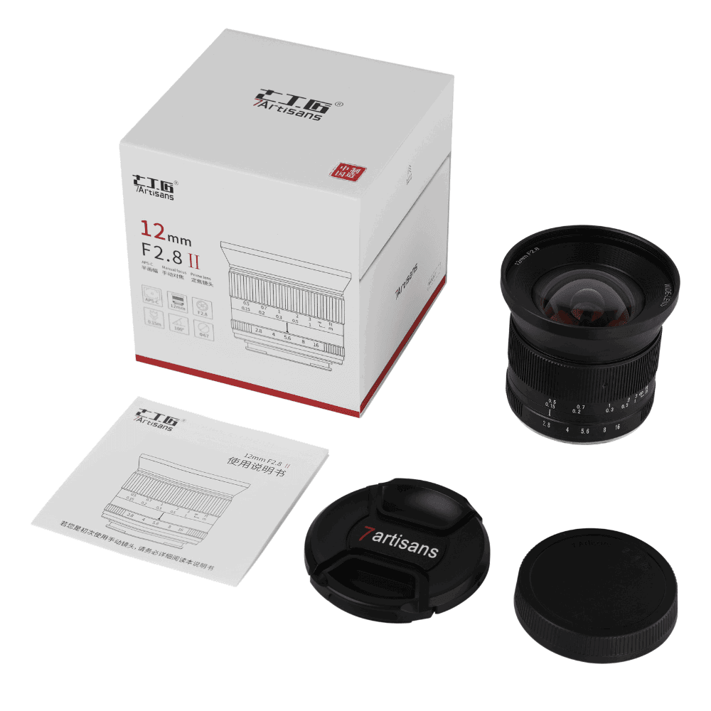 7Artisans 12mm F2.8 Mark II Ultra Wide Angle APS-C Lens - Vitopal