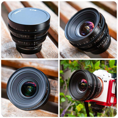 7Artisans 12mm T2.9 Cine Lens Large Aperture APS-C Ultra Wide Angle Lens - Vitopal