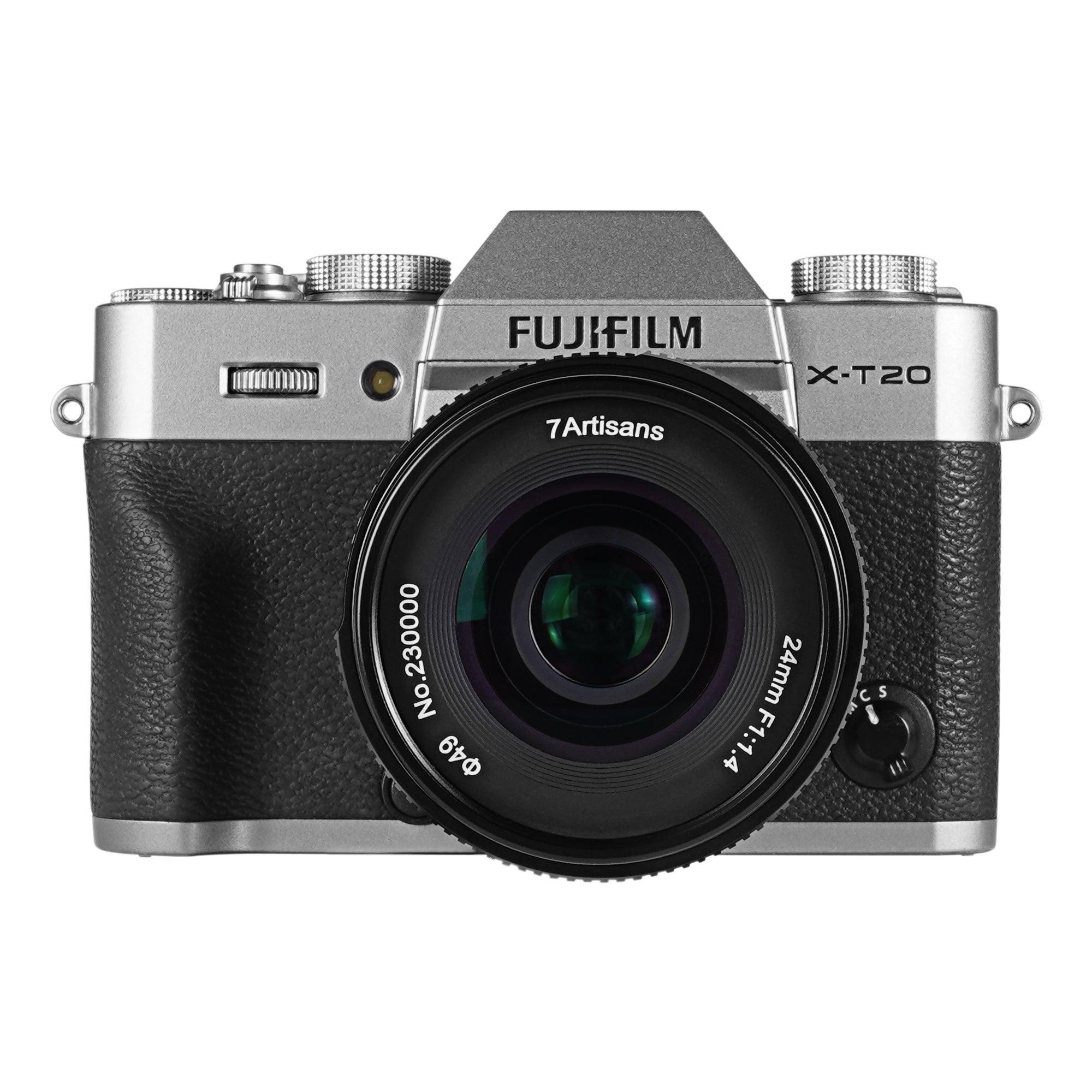 7Artisans 24mm F1.4 Large Aperture APS-C Lens for Fuji X