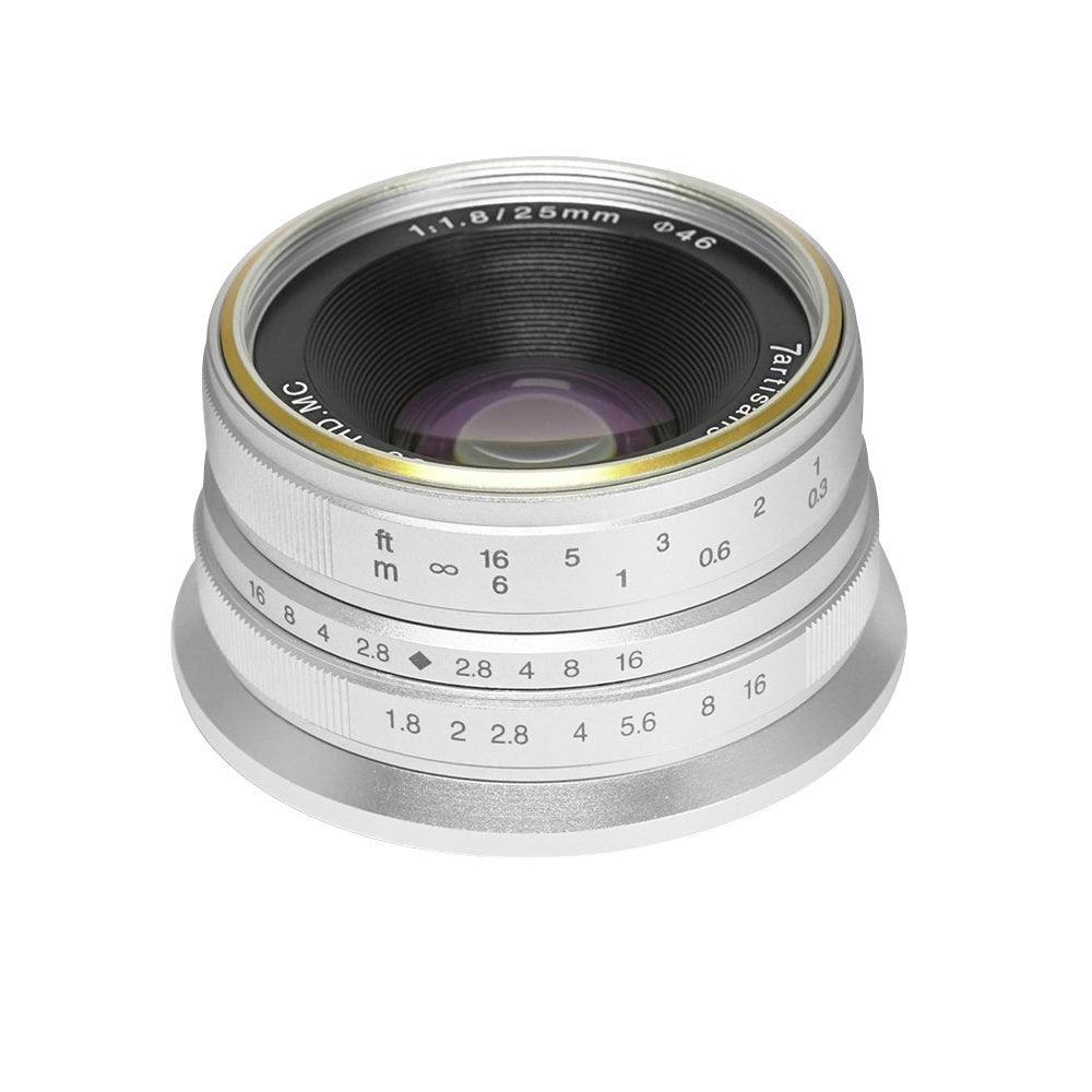 7Artisans 25mm F1.8 APS-C Manual Focus Prime Lens