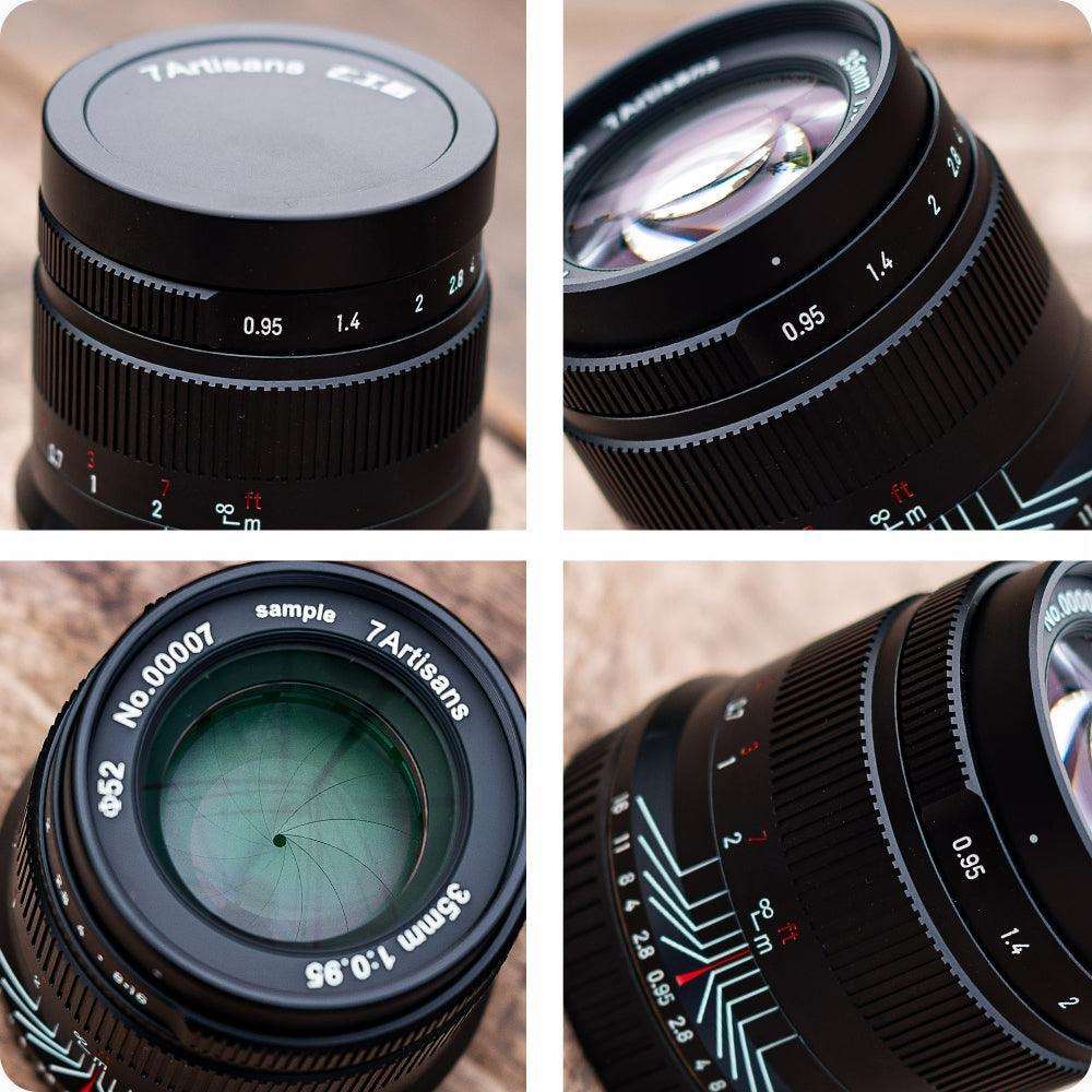 7Artisans 35mm F0.95 Large Aperture APS-C Mirrorless Cameras Lens - Vitopal