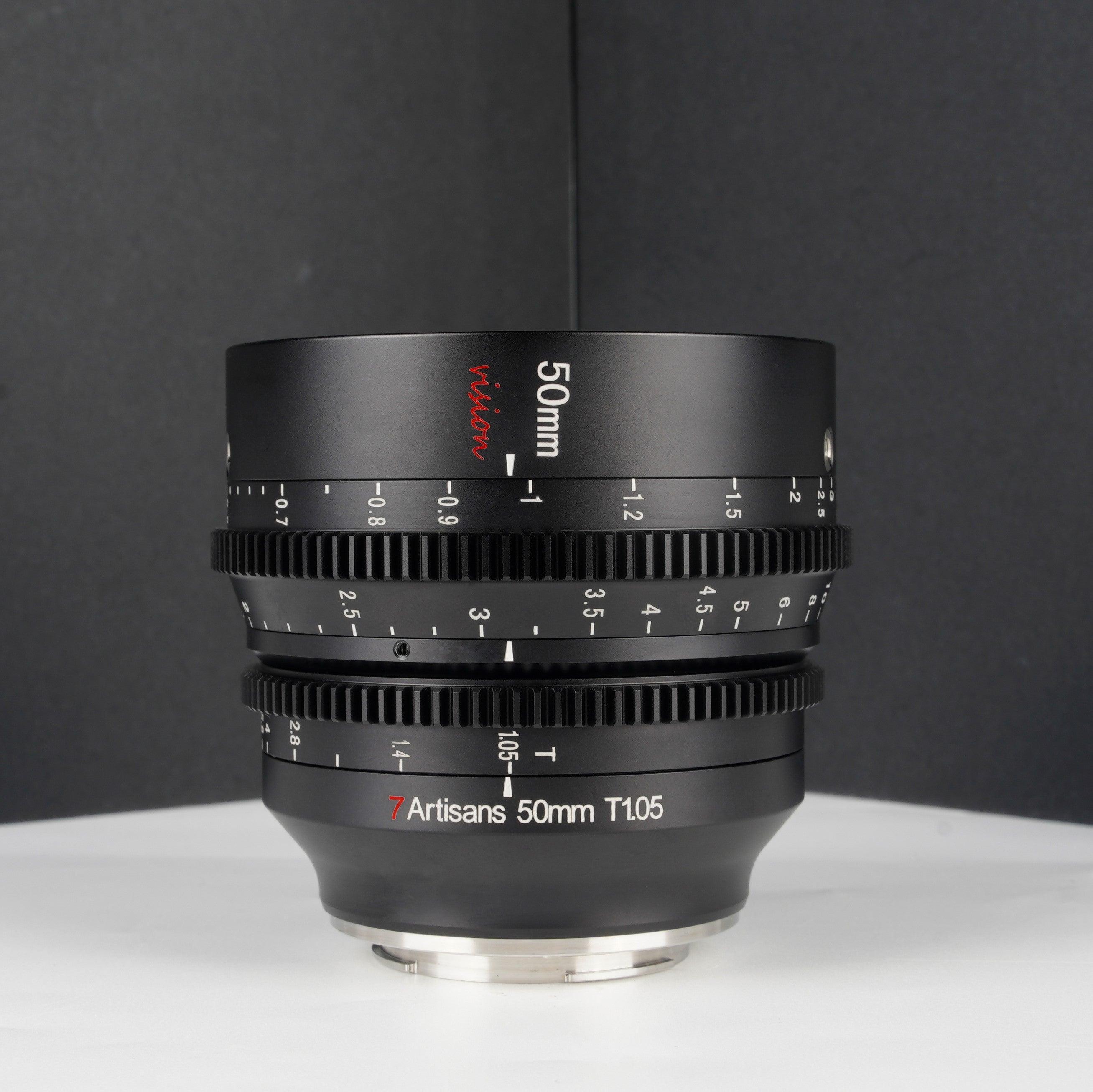 7Artisans 50mm T1.05 APS-C Vision Cine Lens