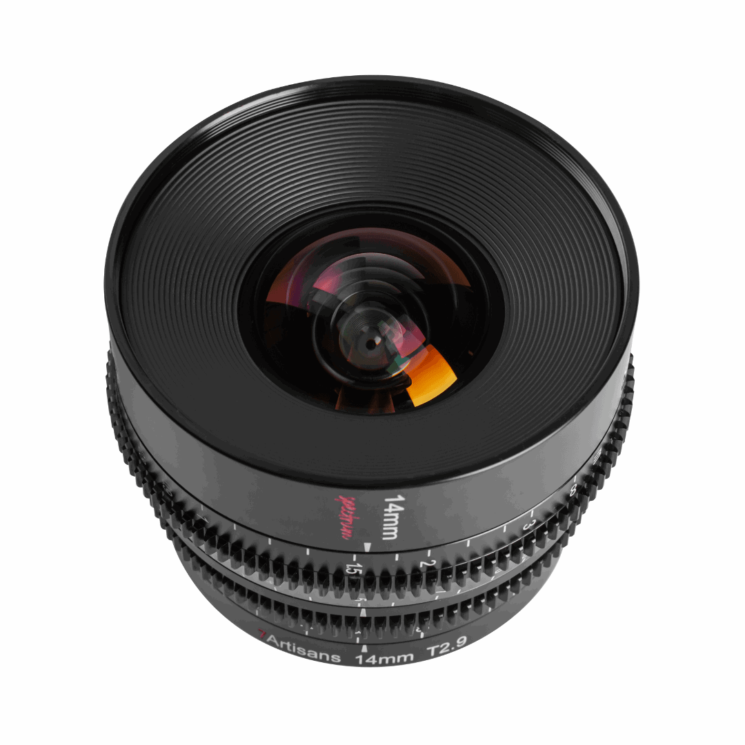 7Artisans 14mm T2.9 Cine Lens Ultra Wide Angle Full Frame Lens - Vitopal