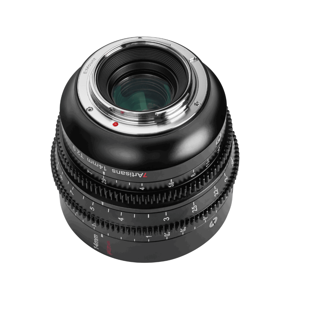 7Artisans 14mm T2.9 Cine Lens Ultra Wide Angle Full Frame Lens - Vitopal