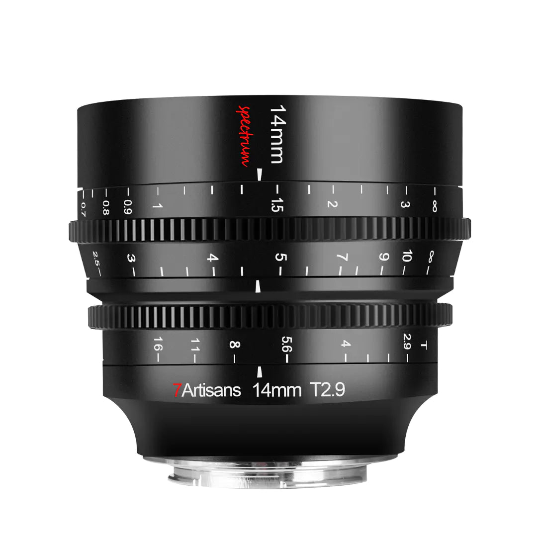 7artisans 14mm T2.9 Cine Lens 