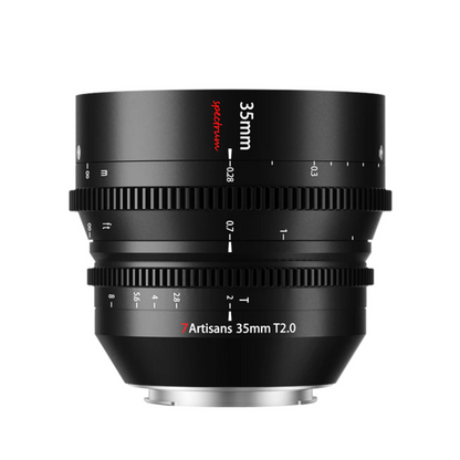 7artisans 35mm T2.0 Large Aperture Full Frame Cine Lens