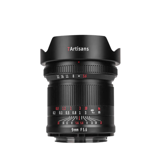 7artisans 9mm F5.6 Wide-Angle Full Frame Mirrorless Camera Lens（Regular Edition)