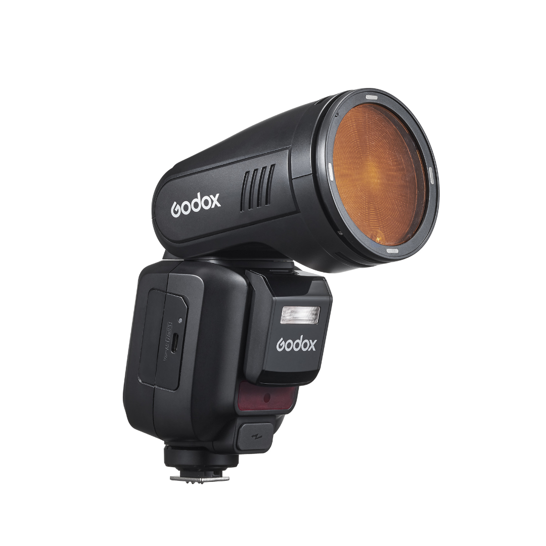 Godox V100 TTL Li-ion Round Head Camera Flash