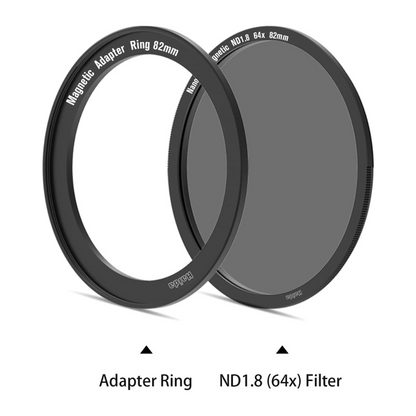 Haida NanoPro Magnetic ND1.8 (64x)Filter (With Adapter Ring)