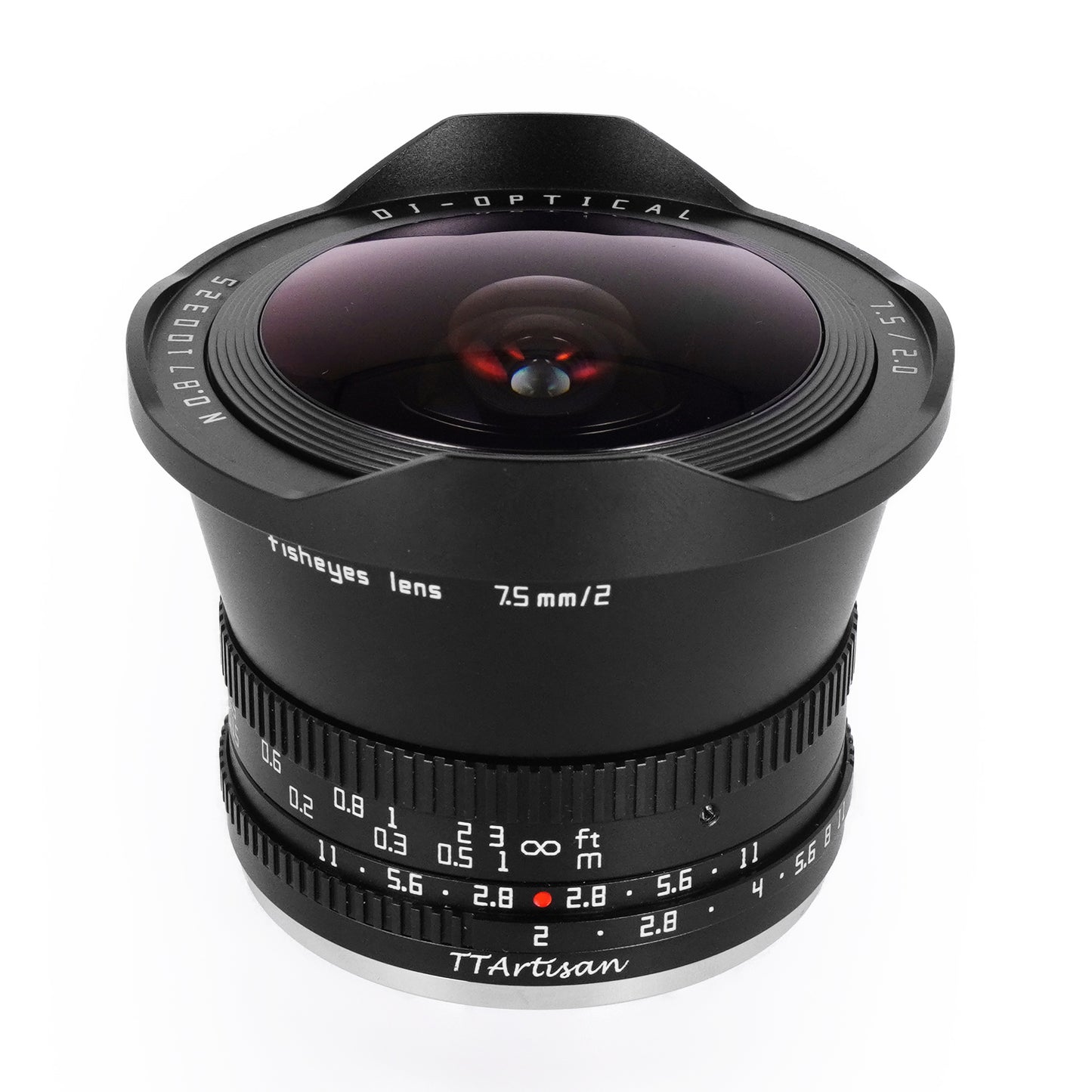 TTArtisan 7.5mm F2 Fisheye Wide Angle APS-C Manual Focus Lenses - Vitopal