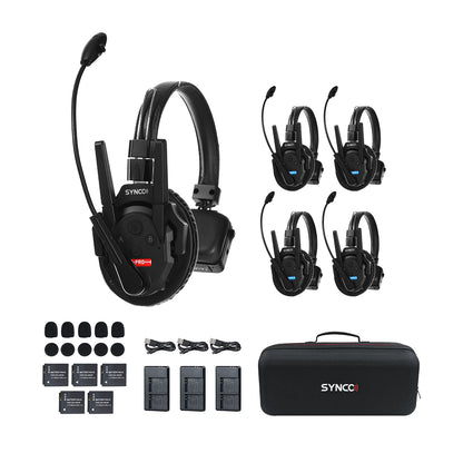 Synco Xtalk XPro 2-Way Headset Wireless Intercom System