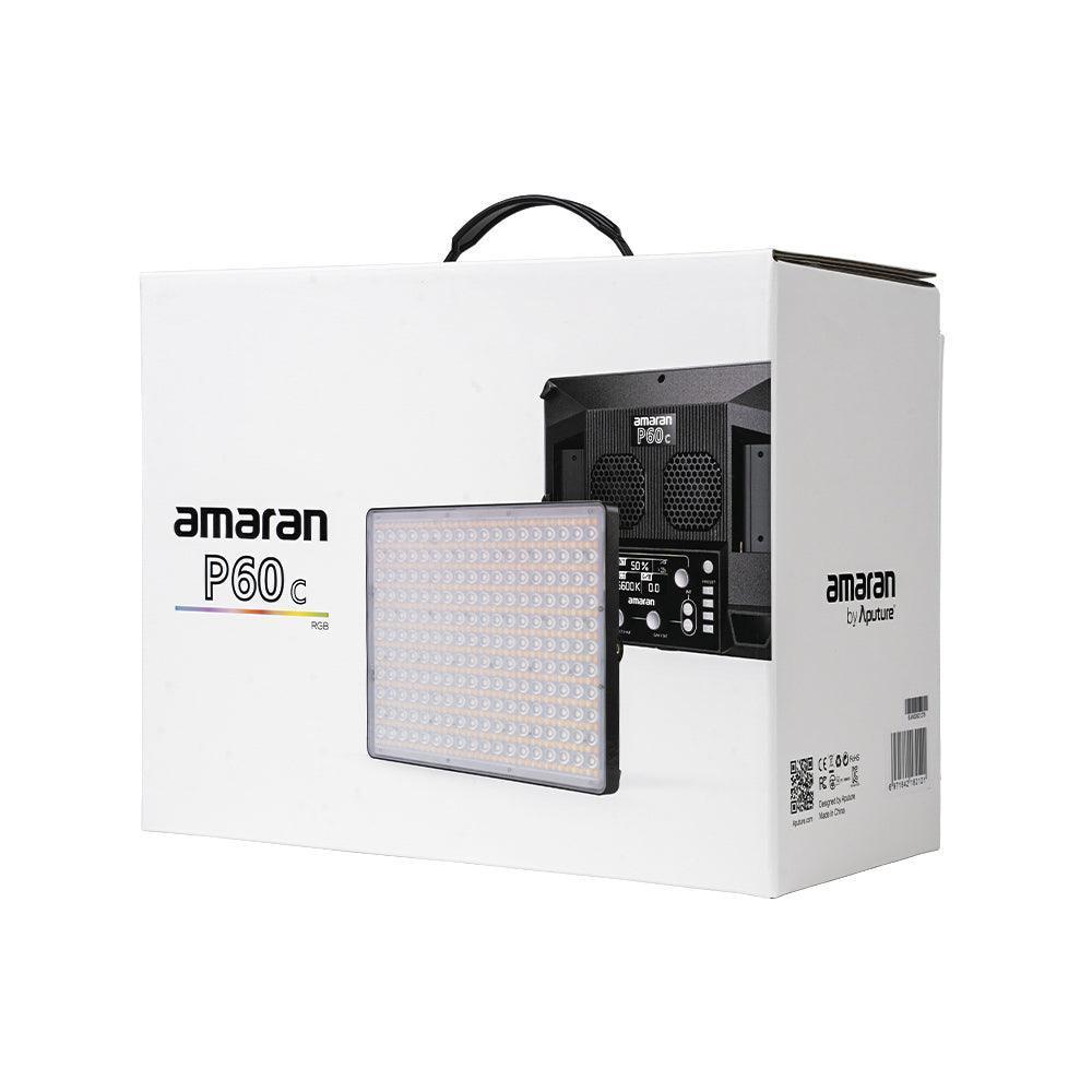 Aputure Amaran P60C 60w RGBWW Full-color LED Panel Video Light