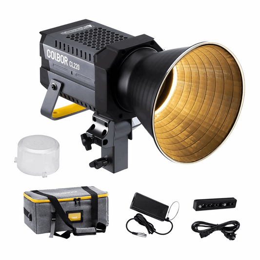 COLBOR CL220 COB Led Video Light,220W Bi Color 2700-6500K Support App Contorl - Vitopal