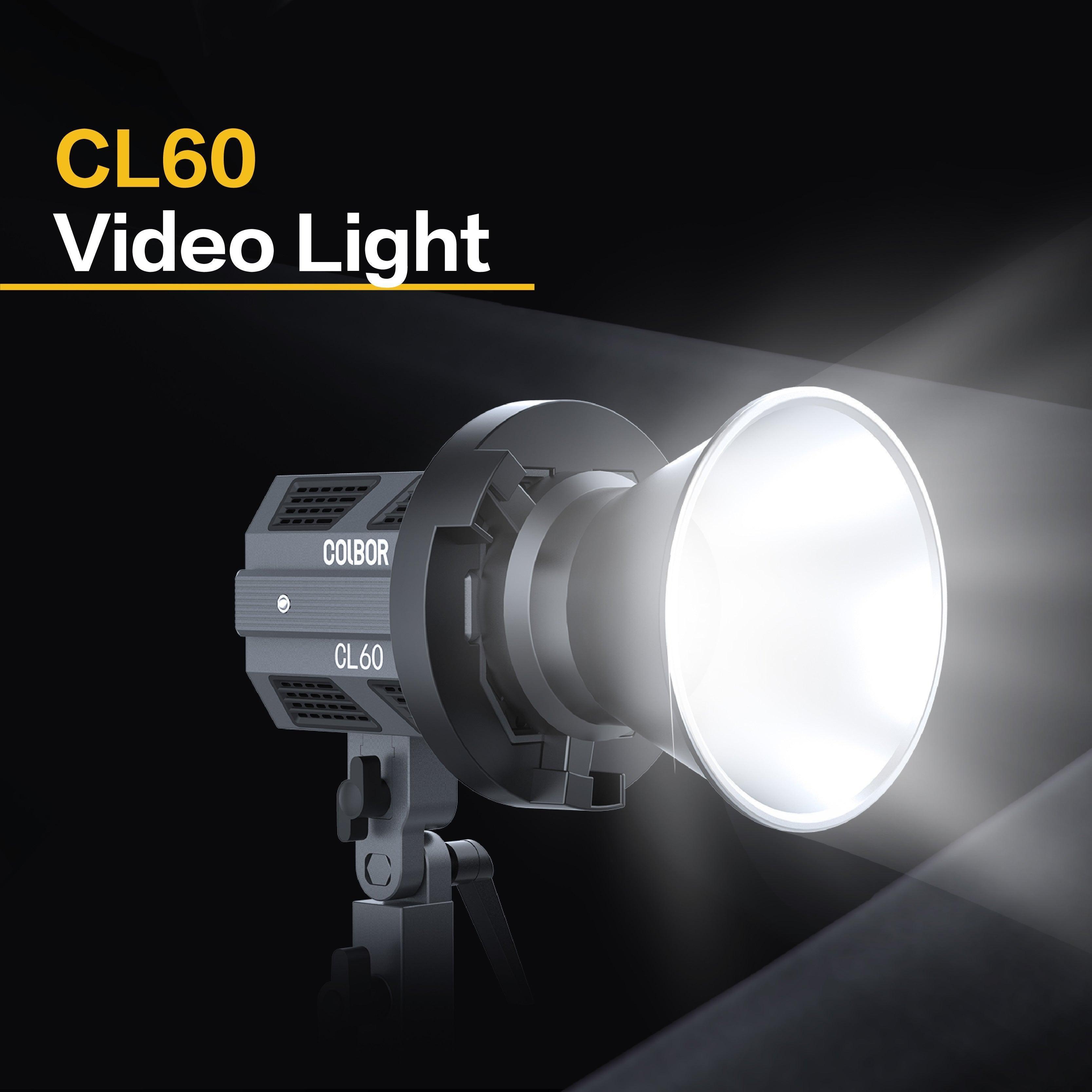 COLBOR CL60 Bi-color 2700-6500K Support APP Control LED Video Light