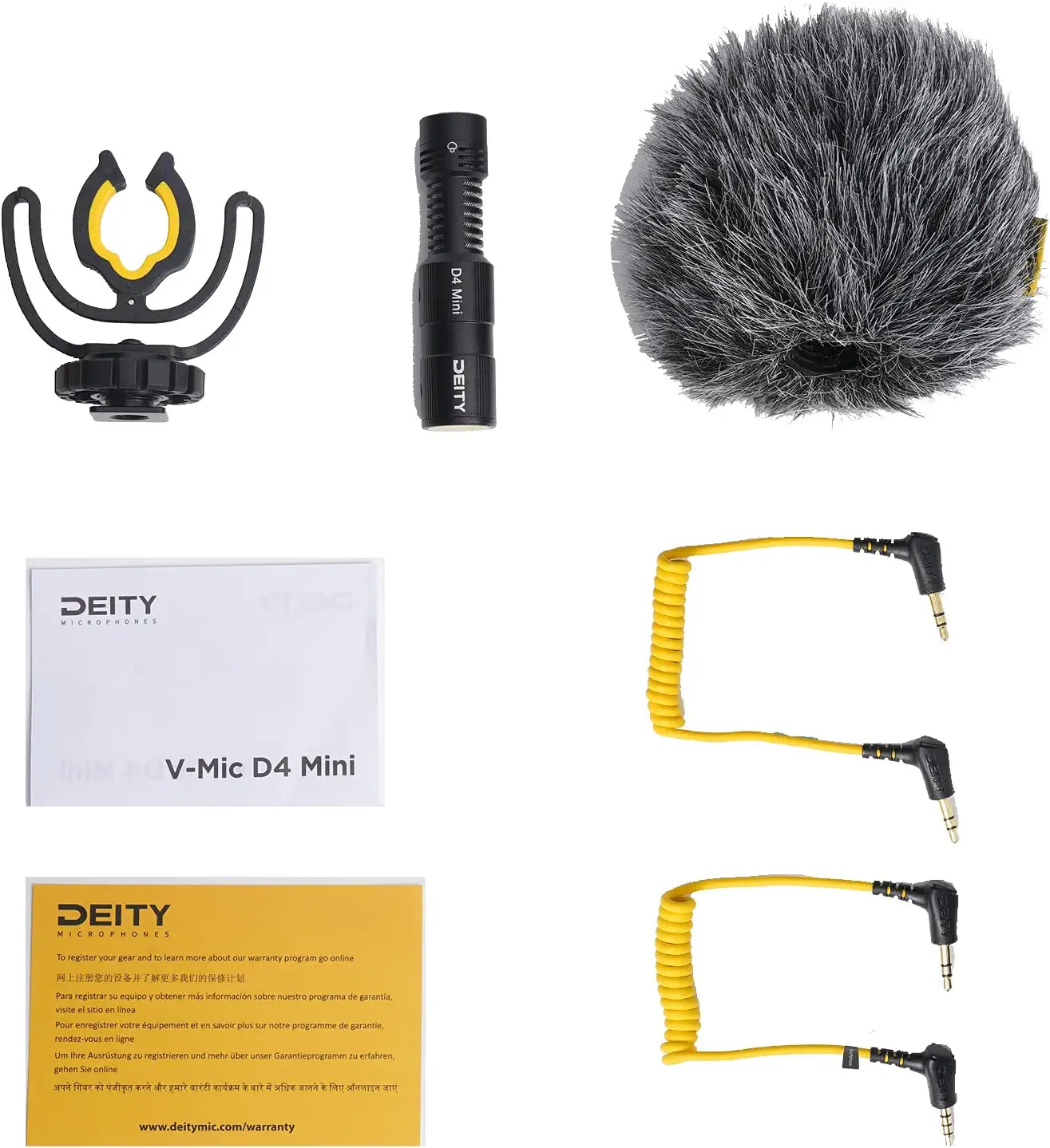 Deity Microphones V-Mic D4 Mini Ultracompact Camera-Mount Shotgun Microphone