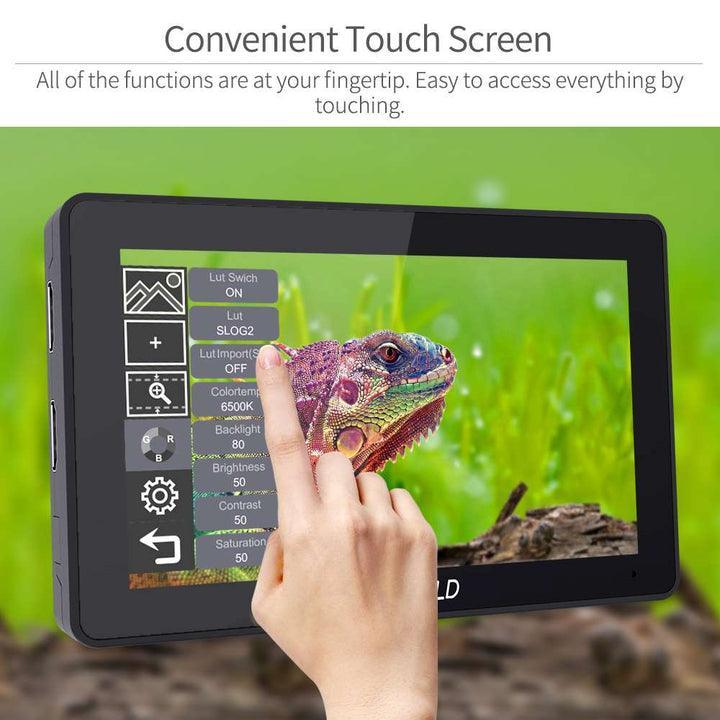 FEELWORLD F6 Plus 5.5 inch Touch Screen DSLR Camera Field Monitor