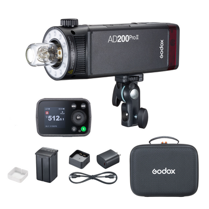 Godox AD200Pro II TTL Pocket Flash