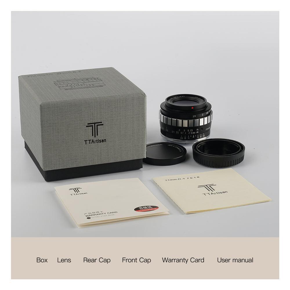 TTArtisan 23mm F1.4 APS-C Manual Focus Wide Angle Fixed Lens