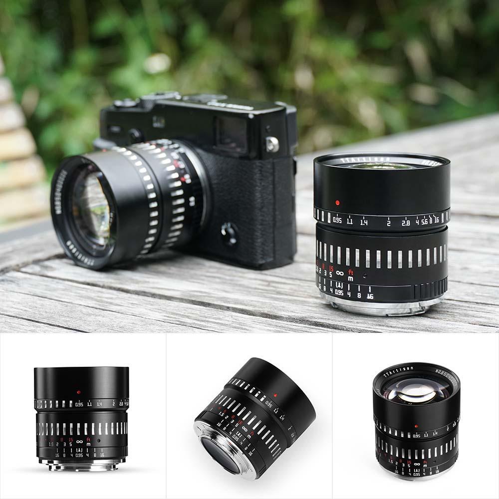 TTArtisan 50mm F0.95 Large Aperture Manual Fixed APS-C Camera Lens