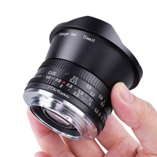 TTArtisan 7.5mm F2 Wide Angle Fisheye APS-C Lens