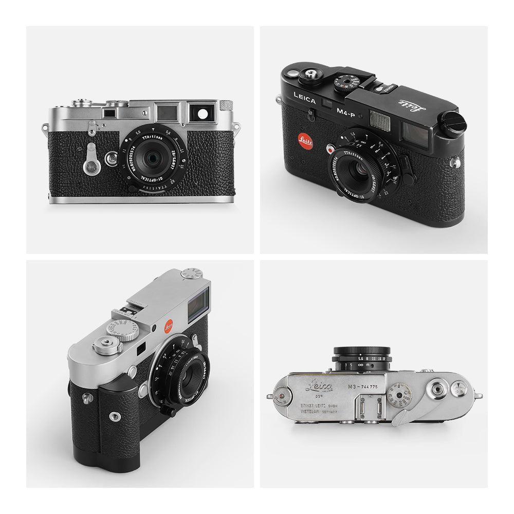 TTArtisan M 28mm F5.6 Full Frame Manual Focus Lens for Leica M (Black Brass)