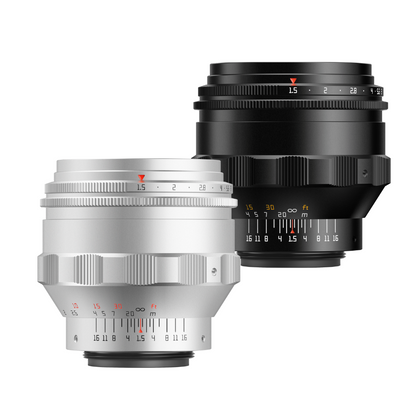 TTartisan 75mm F1.5 Swirly Bokeh Full Frame Large Aperture for M42 Mount